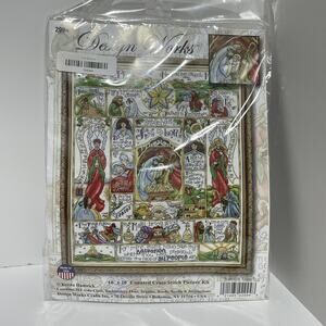 Design Works Counted Cross Stitch Kit 16" X 20" Nativity Story 2994 New Sealed